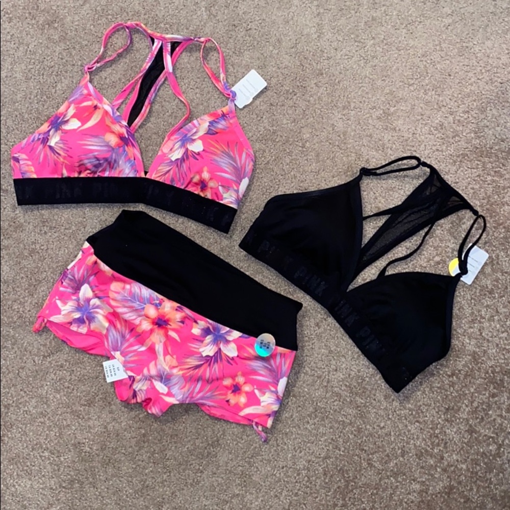 2 tops & 1 bottom! Gym to swim VS